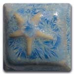 Laguna WC-162 Blue Snowflakes Glaze
