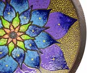 Close up of Craig Rhodes' Flower