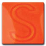 Spectrum 744 Bright Orange Glaze