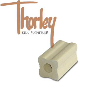 Cordierite Post - 3"x1-1/2"x1-1/2" Square