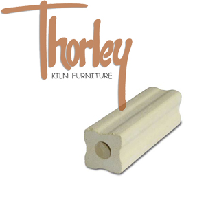 Cordierite Post - 6"x1-1/2"x1-1/2" Square