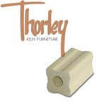 Cordierite Post - 3"x1-1/2"x1-1/2" Square