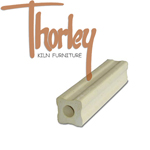 Cordierite Post - 8"x1-1/2"x1-1/2" Square