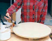 Applying Lee's by Axner Kiln Wash