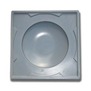 P&S Bat Mold CC - 10" Salad Plate (Curved Bottom)