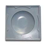 P&S Bat Mold CC - 10" Salad Plate (Curved Bottom)