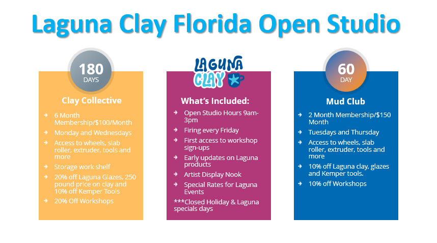 Laguna Clay Florida Open Studio