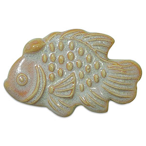 Spectrum 1443 Fuzzy Peach Floating Glaze