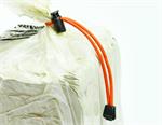 Xiem Clay Bag Ties - Orange