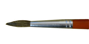 Soft Round Ox Hair Brush #10