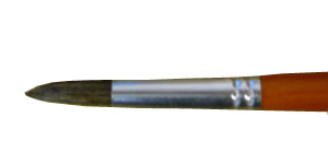Soft Round Ox Hair Brush #12