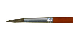 Soft Round Ox Hair Brush #6